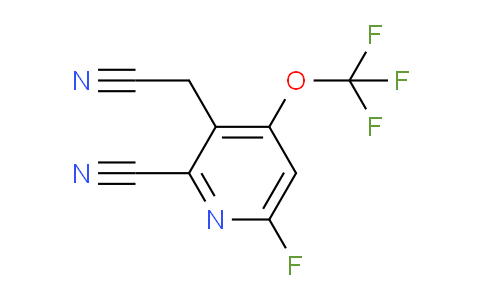 AM174747 | 1804642-09-8 | 2-Cyano-6-fluoro-4-(trifluoromethoxy)pyridine-3-acetonitrile