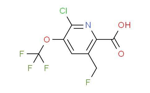 AM174751 | 1804555-99-4 | 2-Chloro-5-(fluoromethyl)-3-(trifluoromethoxy)pyridine-6-carboxylic acid