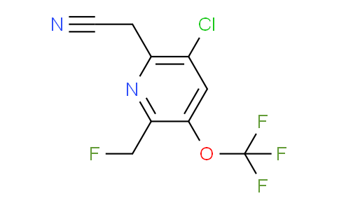 AM174762 | 1803700-43-7 | 5-Chloro-2-(fluoromethyl)-3-(trifluoromethoxy)pyridine-6-acetonitrile