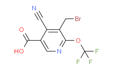 AM174765 | 1804319-92-3 | 3-(Bromomethyl)-4-cyano-2-(trifluoromethoxy)pyridine-5-carboxylic acid