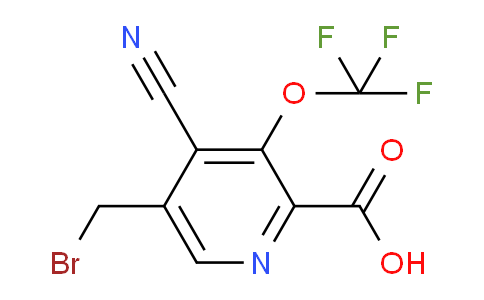 AM174767 | 1803945-22-3 | 5-(Bromomethyl)-4-cyano-3-(trifluoromethoxy)pyridine-2-carboxylic acid