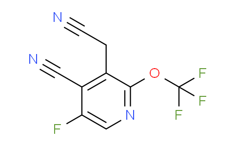 4-Cyano-5-fluoro-2-(trifluoromethoxy)pyridine-3-acetonitrile