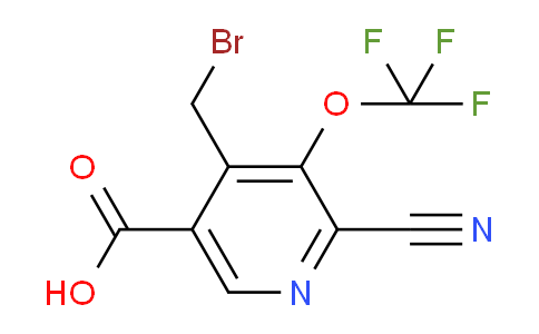 AM174774 | 1804677-46-0 | 4-(Bromomethyl)-2-cyano-3-(trifluoromethoxy)pyridine-5-carboxylic acid