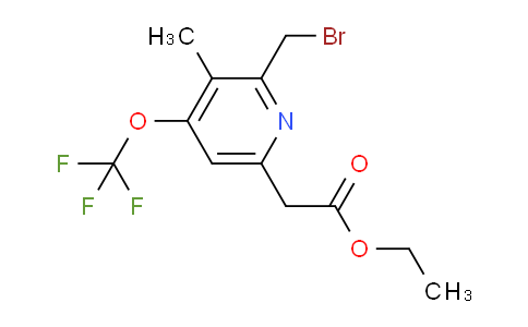 AM17478 | 1361770-91-3 | Ethyl 2-(bromomethyl)-3-methyl-4-(trifluoromethoxy)pyridine-6-acetate