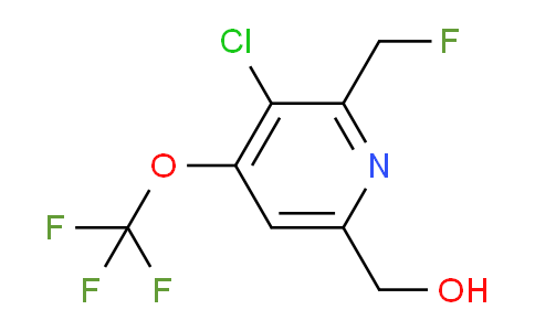 AM174780 | 1804791-38-5 | 3-Chloro-2-(fluoromethyl)-4-(trifluoromethoxy)pyridine-6-methanol