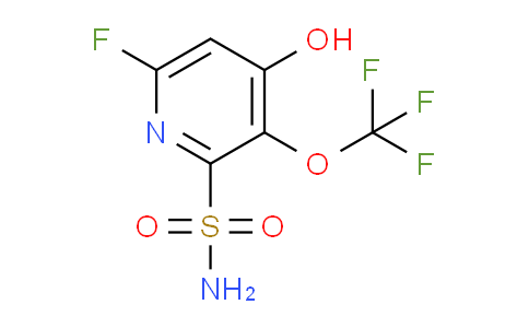 6-Fluoro-4-hydroxy-3-(trifluoromethoxy)pyridine-2-sulfonamide