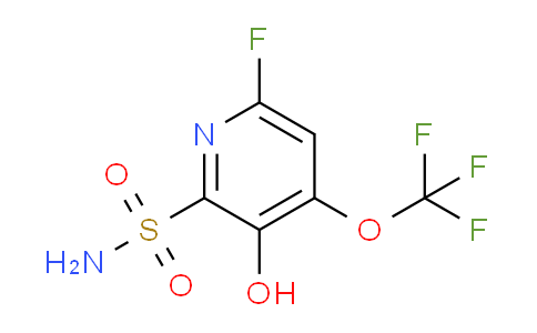 6-Fluoro-3-hydroxy-4-(trifluoromethoxy)pyridine-2-sulfonamide