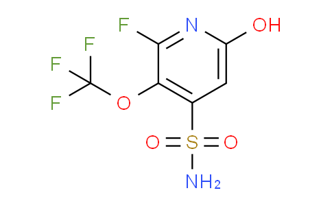 2-Fluoro-6-hydroxy-3-(trifluoromethoxy)pyridine-4-sulfonamide