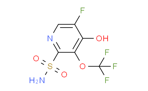 5-Fluoro-4-hydroxy-3-(trifluoromethoxy)pyridine-2-sulfonamide