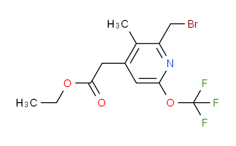 AM17481 | 1361892-96-7 | Ethyl 2-(bromomethyl)-3-methyl-6-(trifluoromethoxy)pyridine-4-acetate