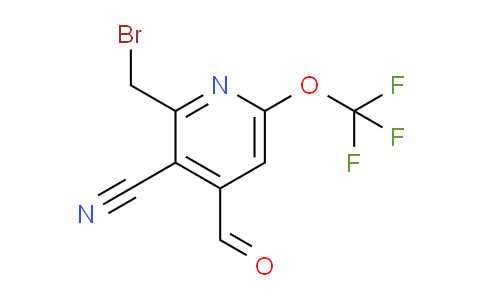 2-(Bromomethyl)-3-cyano-6-(trifluoromethoxy)pyridine-4-carboxaldehyde