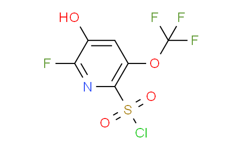 AM174822 | 1804306-66-8 | 2-Fluoro-3-hydroxy-5-(trifluoromethoxy)pyridine-6-sulfonyl chloride