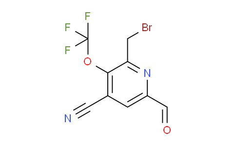 AM174823 | 1803623-72-4 | 2-(Bromomethyl)-4-cyano-3-(trifluoromethoxy)pyridine-6-carboxaldehyde