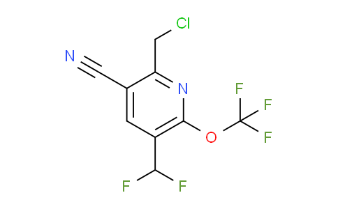 AM174824 | 1804675-00-0 | 2-(Chloromethyl)-3-cyano-5-(difluoromethyl)-6-(trifluoromethoxy)pyridine