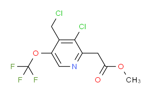 AM174833 | 1803636-71-6 | Methyl 3-chloro-4-(chloromethyl)-5-(trifluoromethoxy)pyridine-2-acetate