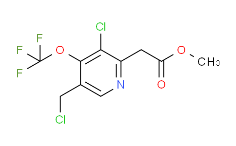 Methyl 3-chloro-5-(chloromethyl)-4-(trifluoromethoxy)pyridine-2-acetate