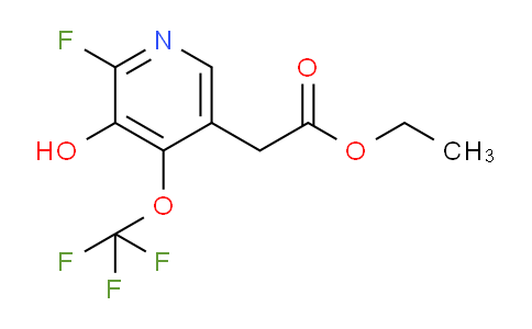 Ethyl 2-fluoro-3-hydroxy-4-(trifluoromethoxy)pyridine-5-acetate