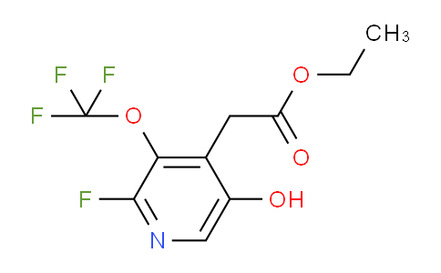 AM174858 | 1805960-86-4 | Ethyl 2-fluoro-5-hydroxy-3-(trifluoromethoxy)pyridine-4-acetate