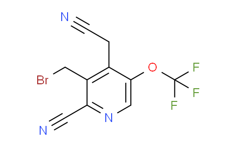 AM174863 | 1804810-79-4 | 3-(Bromomethyl)-2-cyano-5-(trifluoromethoxy)pyridine-4-acetonitrile