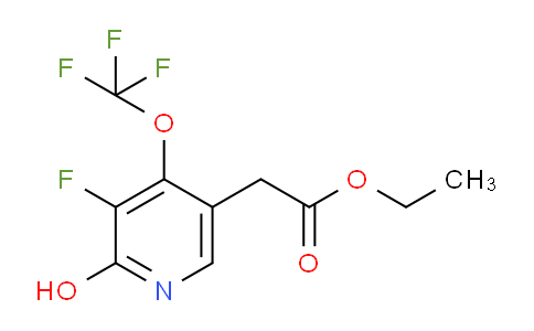 Ethyl 3-fluoro-2-hydroxy-4-(trifluoromethoxy)pyridine-5-acetate