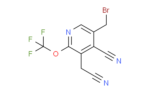 AM174867 | 1803623-07-5 | 5-(Bromomethyl)-4-cyano-2-(trifluoromethoxy)pyridine-3-acetonitrile