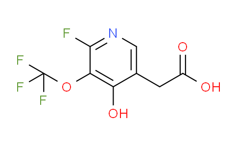 2-Fluoro-4-hydroxy-3-(trifluoromethoxy)pyridine-5-acetic acid