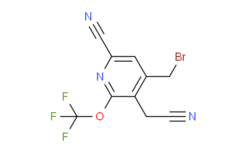 AM174873 | 1803658-70-9 | 4-(Bromomethyl)-6-cyano-2-(trifluoromethoxy)pyridine-3-acetonitrile