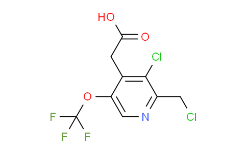 AM174876 | 1804782-40-8 | 3-Chloro-2-(chloromethyl)-5-(trifluoromethoxy)pyridine-4-acetic acid