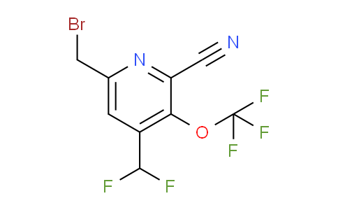 AM174877 | 1804675-85-1 | 6-(Bromomethyl)-2-cyano-4-(difluoromethyl)-3-(trifluoromethoxy)pyridine