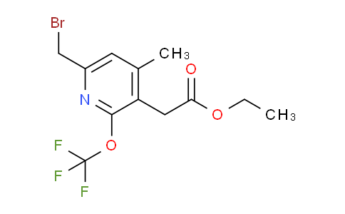 AM17488 | 1361736-97-1 | Ethyl 6-(bromomethyl)-4-methyl-2-(trifluoromethoxy)pyridine-3-acetate