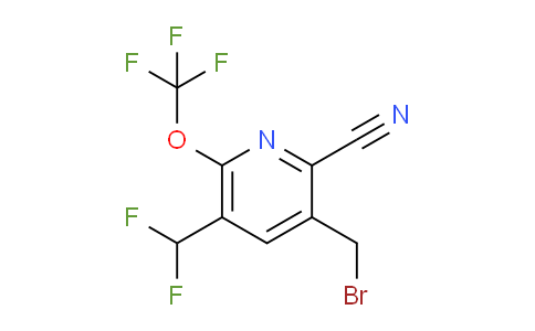 AM174882 | 1804328-21-9 | 3-(Bromomethyl)-2-cyano-5-(difluoromethyl)-6-(trifluoromethoxy)pyridine