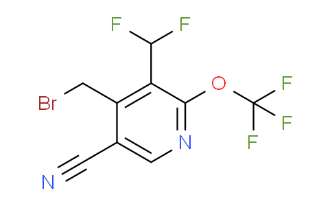 AM174892 | 1806073-87-9 | 4-(Bromomethyl)-5-cyano-3-(difluoromethyl)-2-(trifluoromethoxy)pyridine