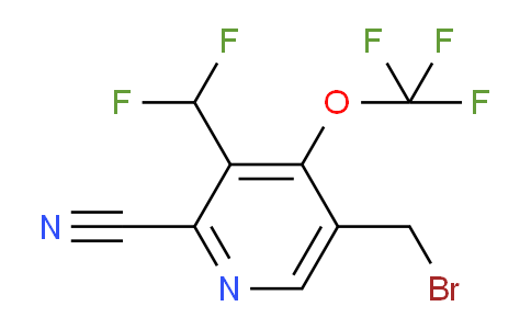 AM174895 | 1804328-28-6 | 5-(Bromomethyl)-2-cyano-3-(difluoromethyl)-4-(trifluoromethoxy)pyridine