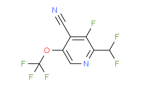 AM174901 | 1803959-61-6 | 4-Cyano-2-(difluoromethyl)-3-fluoro-5-(trifluoromethoxy)pyridine