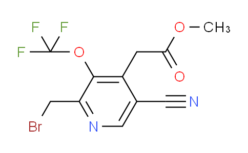 AM174902 | 1804296-85-2 | Methyl 2-(bromomethyl)-5-cyano-3-(trifluoromethoxy)pyridine-4-acetate