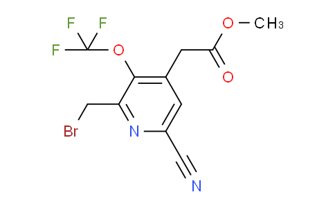 AM174905 | 1806114-29-3 | Methyl 2-(bromomethyl)-6-cyano-3-(trifluoromethoxy)pyridine-4-acetate