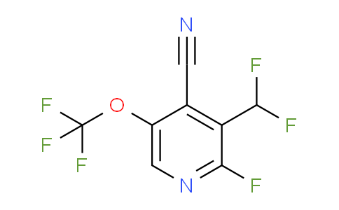 AM174907 | 1806181-79-2 | 4-Cyano-3-(difluoromethyl)-2-fluoro-5-(trifluoromethoxy)pyridine