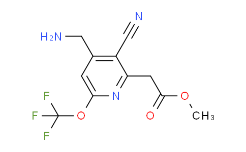 AM174911 | 1804675-52-2 | Methyl 4-(aminomethyl)-3-cyano-6-(trifluoromethoxy)pyridine-2-acetate