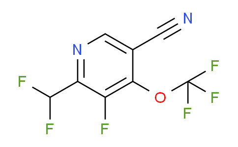 AM174913 | 1803959-89-8 | 5-Cyano-2-(difluoromethyl)-3-fluoro-4-(trifluoromethoxy)pyridine