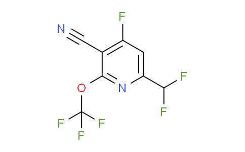 AM174916 | 1806246-25-2 | 3-Cyano-6-(difluoromethyl)-4-fluoro-2-(trifluoromethoxy)pyridine