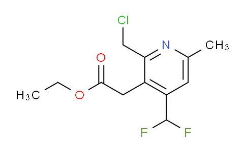 AM17493 | 1361748-69-7 | Ethyl 2-(chloromethyl)-4-(difluoromethyl)-6-methylpyridine-3-acetate
