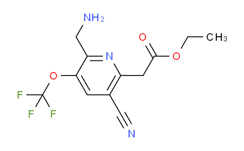 AM174932 | 1803942-17-7 | Ethyl 2-(aminomethyl)-5-cyano-3-(trifluoromethoxy)pyridine-6-acetate