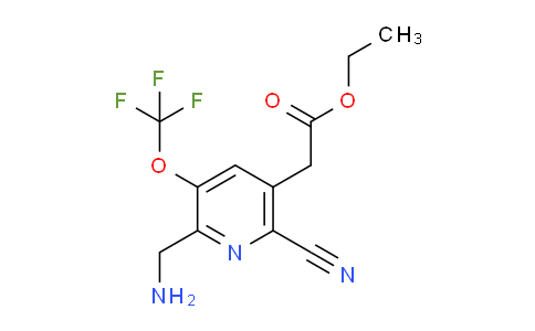 AM174939 | 1803658-09-4 | Ethyl 2-(aminomethyl)-6-cyano-3-(trifluoromethoxy)pyridine-5-acetate