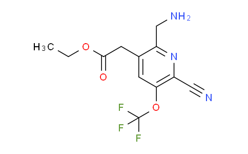 AM174942 | 1806062-93-0 | Ethyl 2-(aminomethyl)-6-cyano-5-(trifluoromethoxy)pyridine-3-acetate