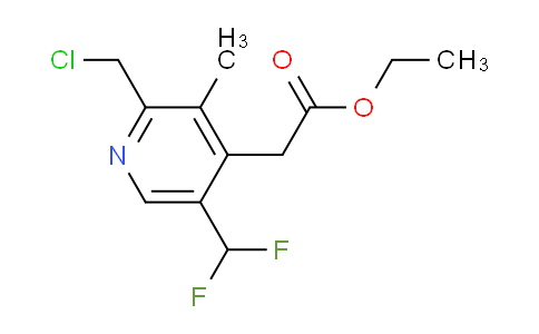 AM17495 | 1361773-15-0 | Ethyl 2-(chloromethyl)-5-(difluoromethyl)-3-methylpyridine-4-acetate