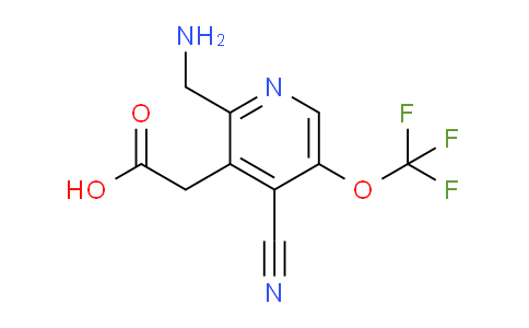 AM174956 | 1803625-51-5 | 2-(Aminomethyl)-4-cyano-5-(trifluoromethoxy)pyridine-3-acetic acid