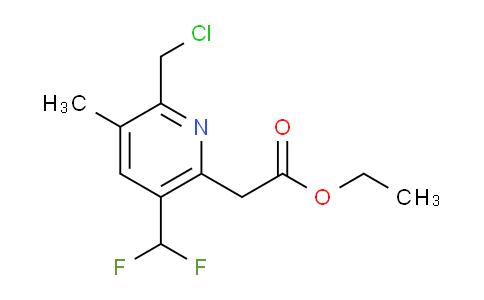 AM17496 | 1361729-87-4 | Ethyl 2-(chloromethyl)-5-(difluoromethyl)-3-methylpyridine-6-acetate