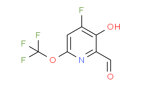 AM174970 | 1804628-43-0 | 4-Fluoro-3-hydroxy-6-(trifluoromethoxy)pyridine-2-carboxaldehyde