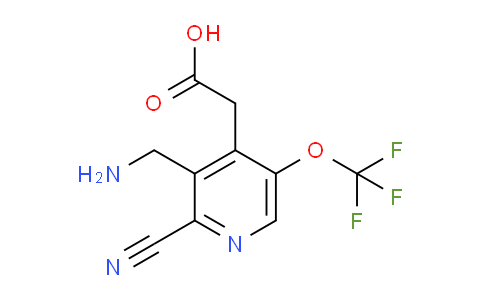 AM174972 | 1804642-43-0 | 3-(Aminomethyl)-2-cyano-5-(trifluoromethoxy)pyridine-4-acetic acid