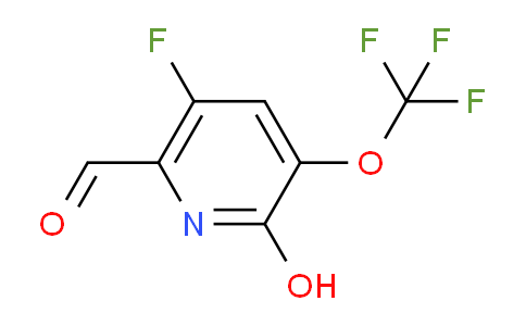 AM174973 | 1806725-56-3 | 5-Fluoro-2-hydroxy-3-(trifluoromethoxy)pyridine-6-carboxaldehyde